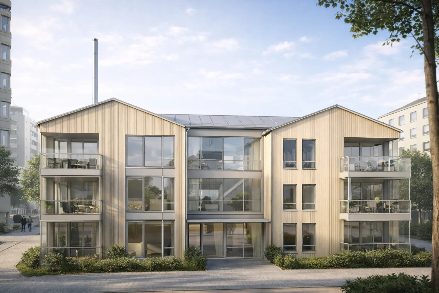 Hedemora 8 familjs hus